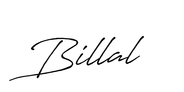 Also we have Billal name is the best signature style. Create professional handwritten signature collection using Antro_Vectra_Bolder autograph style. Billal signature style 7 images and pictures png