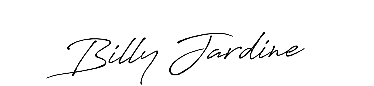 How to make Billy Jardine name signature. Use Antro_Vectra_Bolder style for creating short signs online. This is the latest handwritten sign. Billy Jardine signature style 7 images and pictures png