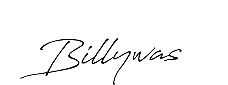 Once you've used our free online signature maker to create your best signature Antro_Vectra_Bolder style, it's time to enjoy all of the benefits that Billywas name signing documents. Billywas signature style 7 images and pictures png