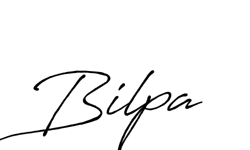 Bilpa stylish signature style. Best Handwritten Sign (Antro_Vectra_Bolder) for my name. Handwritten Signature Collection Ideas for my name Bilpa. Bilpa signature style 7 images and pictures png