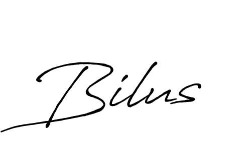 Design your own signature with our free online signature maker. With this signature software, you can create a handwritten (Antro_Vectra_Bolder) signature for name Bilus. Bilus signature style 7 images and pictures png