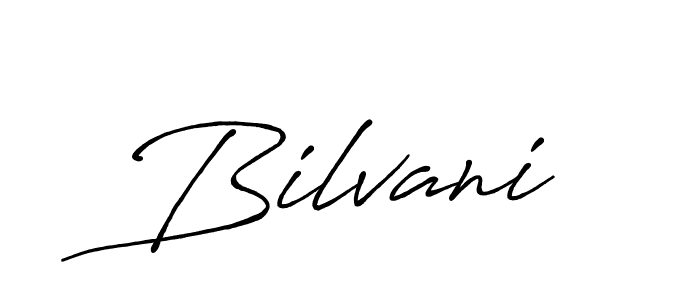 Once you've used our free online signature maker to create your best signature Antro_Vectra_Bolder style, it's time to enjoy all of the benefits that Bilvani name signing documents. Bilvani signature style 7 images and pictures png