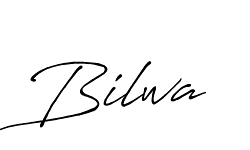 Make a beautiful signature design for name Bilwa. With this signature (Antro_Vectra_Bolder) style, you can create a handwritten signature for free. Bilwa signature style 7 images and pictures png