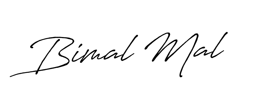 It looks lik you need a new signature style for name Bimal Mal. Design unique handwritten (Antro_Vectra_Bolder) signature with our free signature maker in just a few clicks. Bimal Mal signature style 7 images and pictures png