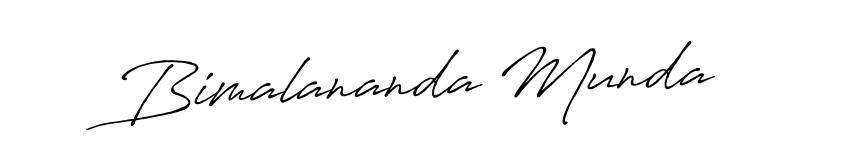 Once you've used our free online signature maker to create your best signature Antro_Vectra_Bolder style, it's time to enjoy all of the benefits that Bimalananda Munda name signing documents. Bimalananda Munda signature style 7 images and pictures png