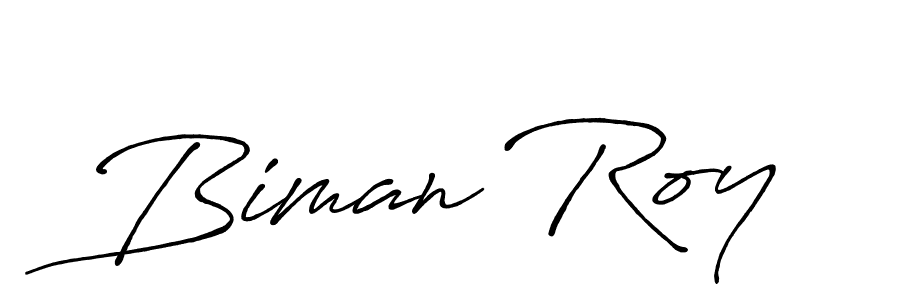 Antro_Vectra_Bolder is a professional signature style that is perfect for those who want to add a touch of class to their signature. It is also a great choice for those who want to make their signature more unique. Get Biman Roy name to fancy signature for free. Biman Roy signature style 7 images and pictures png