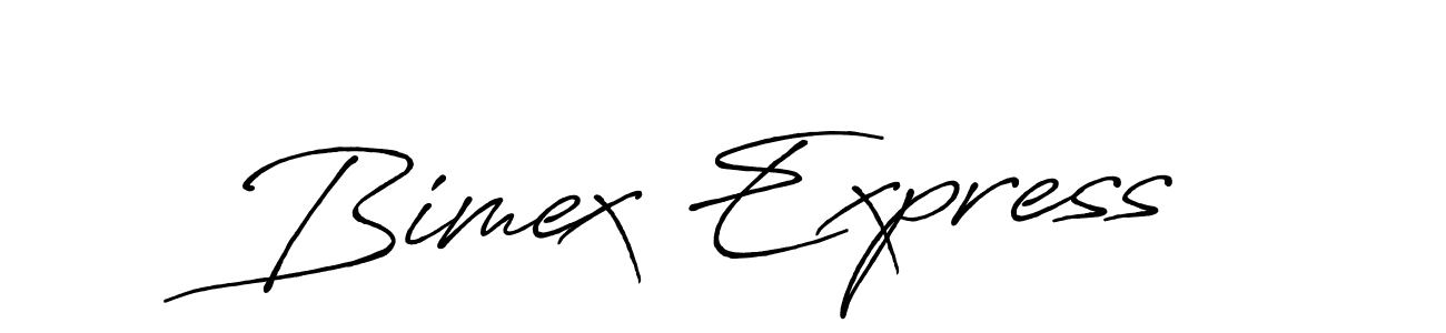 How to Draw Bimex Express signature style? Antro_Vectra_Bolder is a latest design signature styles for name Bimex Express. Bimex Express signature style 7 images and pictures png