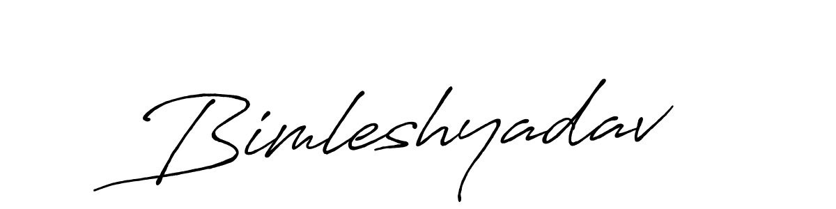 The best way (Antro_Vectra_Bolder) to make a short signature is to pick only two or three words in your name. The name Bimleshyadav include a total of six letters. For converting this name. Bimleshyadav signature style 7 images and pictures png