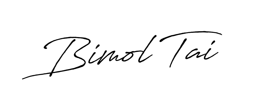 Make a beautiful signature design for name Bimol Tai. Use this online signature maker to create a handwritten signature for free. Bimol Tai signature style 7 images and pictures png