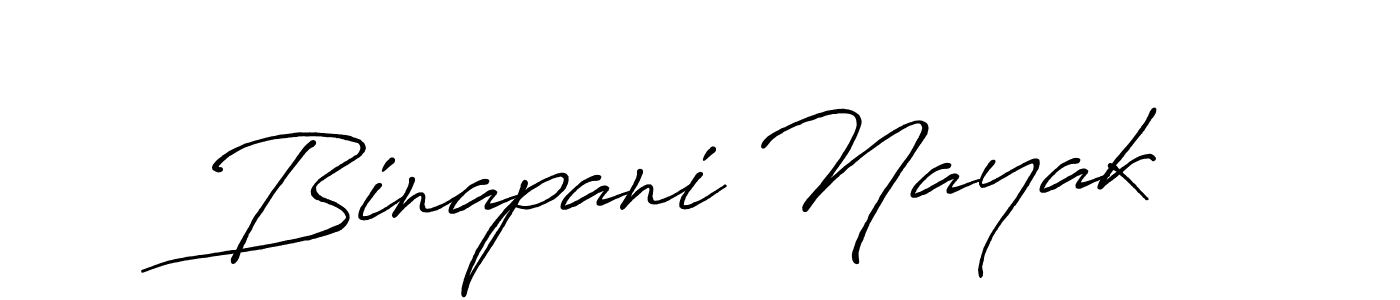 Use a signature maker to create a handwritten signature online. With this signature software, you can design (Antro_Vectra_Bolder) your own signature for name Binapani Nayak. Binapani Nayak signature style 7 images and pictures png