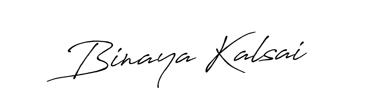 How to make Binaya Kalsai signature? Antro_Vectra_Bolder is a professional autograph style. Create handwritten signature for Binaya Kalsai name. Binaya Kalsai signature style 7 images and pictures png