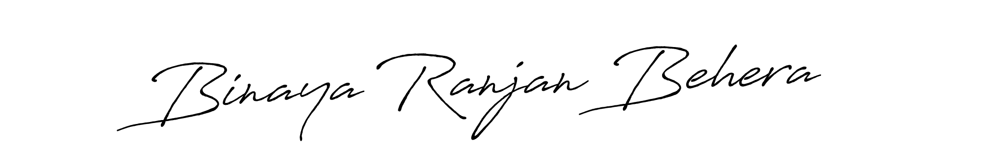 Design your own signature with our free online signature maker. With this signature software, you can create a handwritten (Antro_Vectra_Bolder) signature for name Binaya Ranjan Behera. Binaya Ranjan Behera signature style 7 images and pictures png