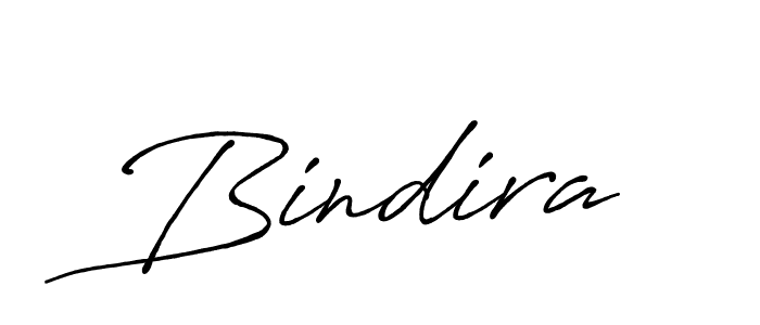 Design your own signature with our free online signature maker. With this signature software, you can create a handwritten (Antro_Vectra_Bolder) signature for name Bindira. Bindira signature style 7 images and pictures png