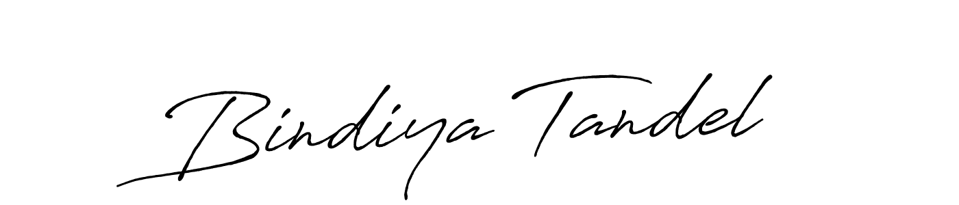 Antro_Vectra_Bolder is a professional signature style that is perfect for those who want to add a touch of class to their signature. It is also a great choice for those who want to make their signature more unique. Get Bindiya Tandel name to fancy signature for free. Bindiya Tandel signature style 7 images and pictures png