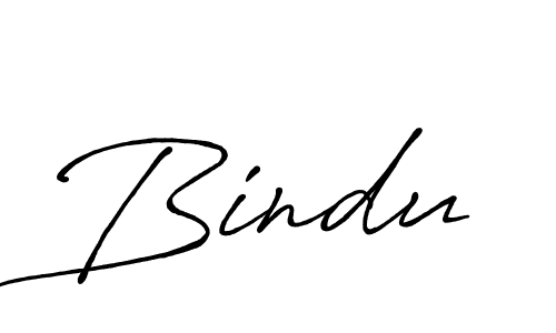 How to make Bindu signature? Antro_Vectra_Bolder is a professional autograph style. Create handwritten signature for Bindu name. Bindu signature style 7 images and pictures png