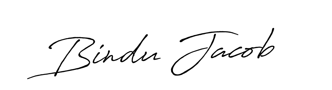 Antro_Vectra_Bolder is a professional signature style that is perfect for those who want to add a touch of class to their signature. It is also a great choice for those who want to make their signature more unique. Get Bindu Jacob name to fancy signature for free. Bindu Jacob signature style 7 images and pictures png