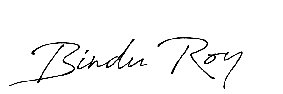 How to make Bindu Roy signature? Antro_Vectra_Bolder is a professional autograph style. Create handwritten signature for Bindu Roy name. Bindu Roy signature style 7 images and pictures png