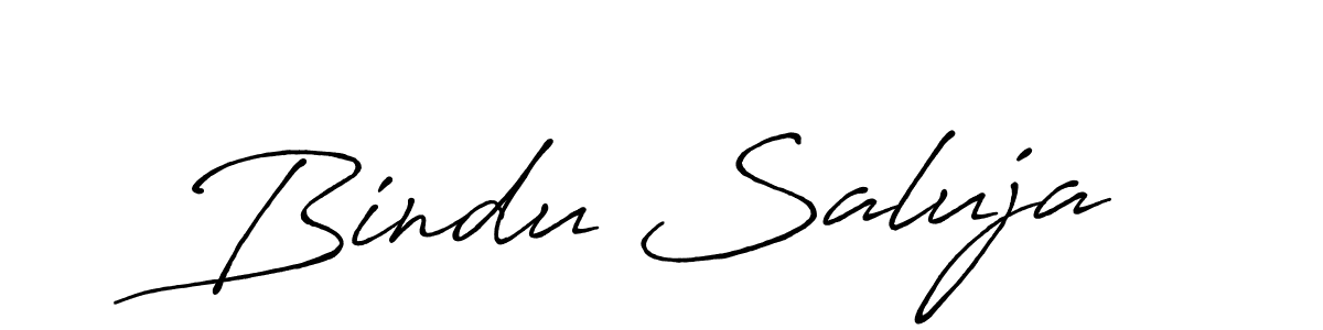 You can use this online signature creator to create a handwritten signature for the name Bindu Saluja. This is the best online autograph maker. Bindu Saluja signature style 7 images and pictures png