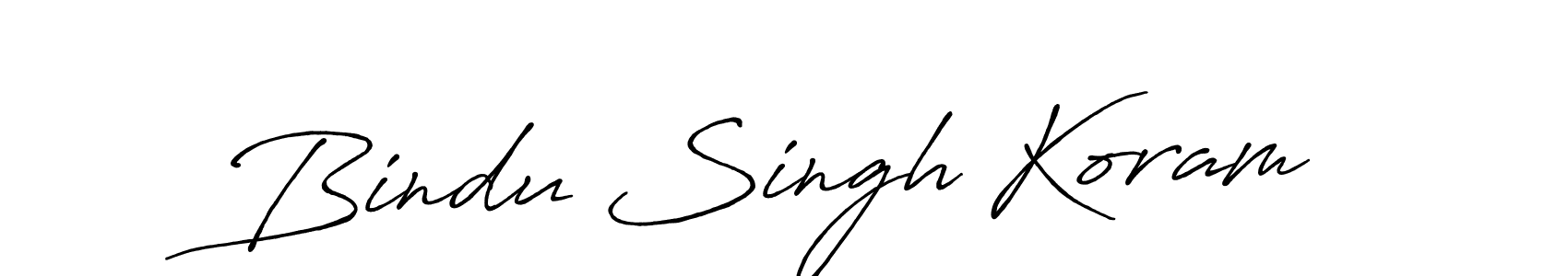 Once you've used our free online signature maker to create your best signature Antro_Vectra_Bolder style, it's time to enjoy all of the benefits that Bindu Singh Koram name signing documents. Bindu Singh Koram signature style 7 images and pictures png