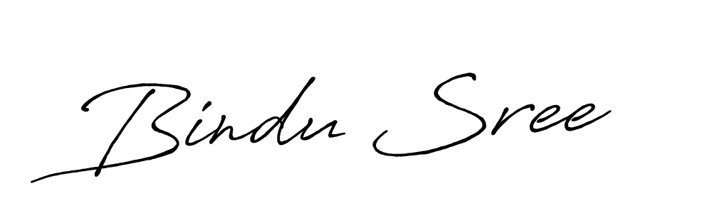 if you are searching for the best signature style for your name Bindu Sree. so please give up your signature search. here we have designed multiple signature styles  using Antro_Vectra_Bolder. Bindu Sree signature style 7 images and pictures png