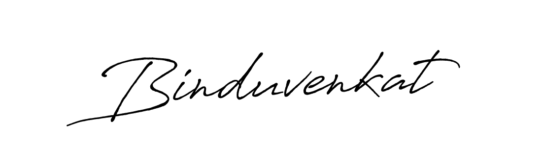 How to make Binduvenkat signature? Antro_Vectra_Bolder is a professional autograph style. Create handwritten signature for Binduvenkat name. Binduvenkat signature style 7 images and pictures png