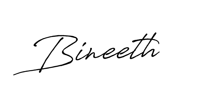 Similarly Antro_Vectra_Bolder is the best handwritten signature design. Signature creator online .You can use it as an online autograph creator for name Bineeth. Bineeth signature style 7 images and pictures png