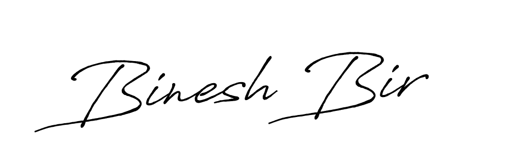 Also You can easily find your signature by using the search form. We will create Binesh Bir name handwritten signature images for you free of cost using Antro_Vectra_Bolder sign style. Binesh Bir signature style 7 images and pictures png