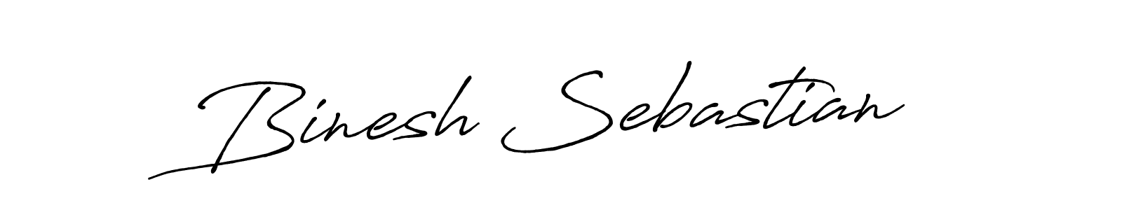 This is the best signature style for the Binesh Sebastian name. Also you like these signature font (Antro_Vectra_Bolder). Mix name signature. Binesh Sebastian signature style 7 images and pictures png