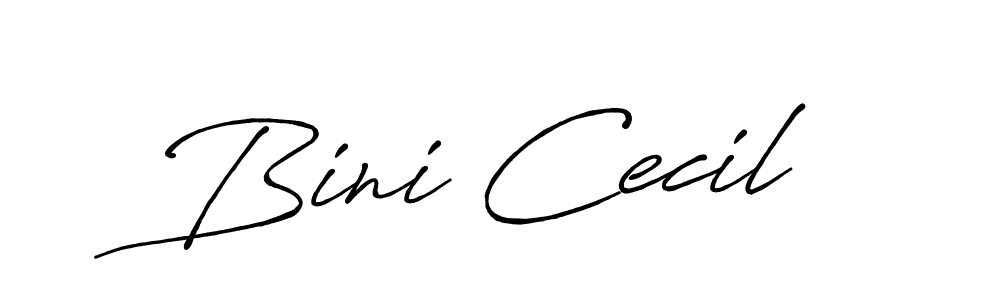 Antro_Vectra_Bolder is a professional signature style that is perfect for those who want to add a touch of class to their signature. It is also a great choice for those who want to make their signature more unique. Get Bini Cecil name to fancy signature for free. Bini Cecil signature style 7 images and pictures png