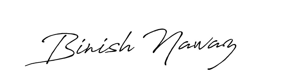 Make a short Binish Nawaz signature style. Manage your documents anywhere anytime using Antro_Vectra_Bolder. Create and add eSignatures, submit forms, share and send files easily. Binish Nawaz signature style 7 images and pictures png