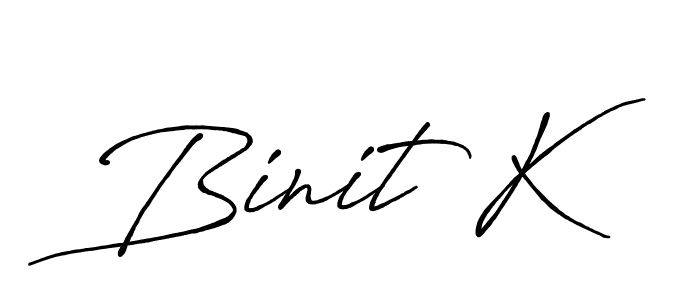 if you are searching for the best signature style for your name Binit K. so please give up your signature search. here we have designed multiple signature styles  using Antro_Vectra_Bolder. Binit K signature style 7 images and pictures png