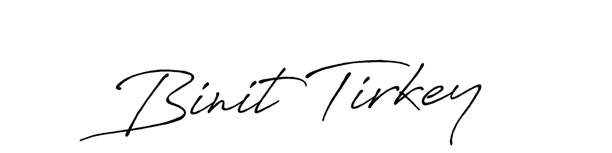 It looks lik you need a new signature style for name Binit Tirkey. Design unique handwritten (Antro_Vectra_Bolder) signature with our free signature maker in just a few clicks. Binit Tirkey signature style 7 images and pictures png