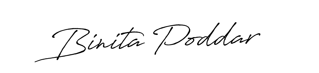 The best way (Antro_Vectra_Bolder) to make a short signature is to pick only two or three words in your name. The name Binita Poddar include a total of six letters. For converting this name. Binita Poddar signature style 7 images and pictures png