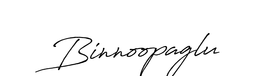 How to make Binnoopaglu signature? Antro_Vectra_Bolder is a professional autograph style. Create handwritten signature for Binnoopaglu name. Binnoopaglu signature style 7 images and pictures png