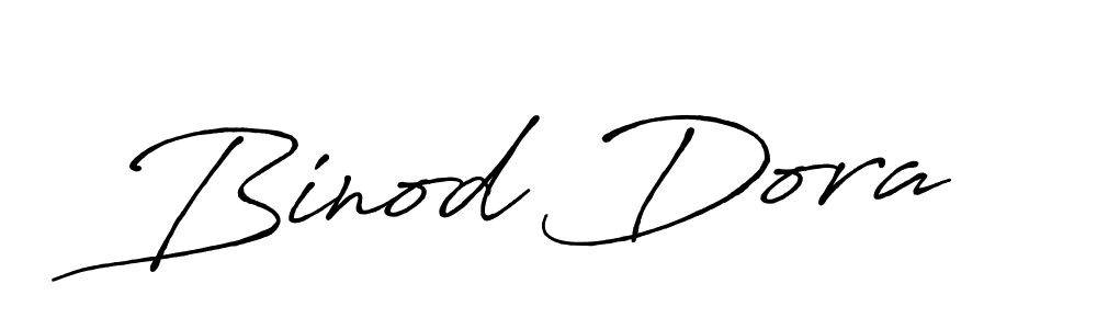 Make a short Binod Dora signature style. Manage your documents anywhere anytime using Antro_Vectra_Bolder. Create and add eSignatures, submit forms, share and send files easily. Binod Dora signature style 7 images and pictures png