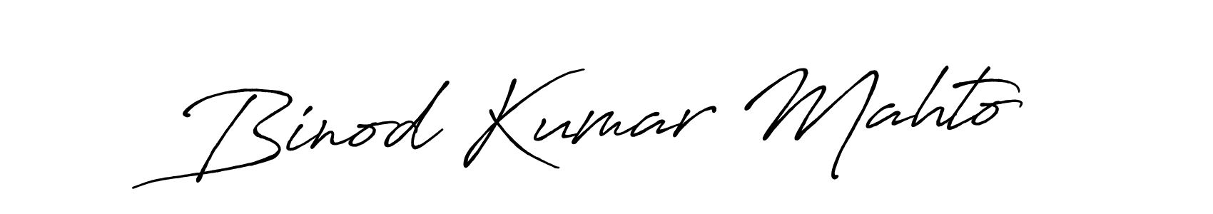 You should practise on your own different ways (Antro_Vectra_Bolder) to write your name (Binod Kumar Mahto) in signature. don't let someone else do it for you. Binod Kumar Mahto signature style 7 images and pictures png