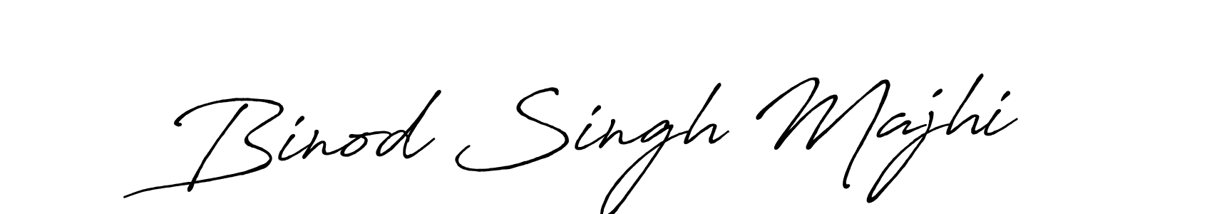 Binod Singh Majhi stylish signature style. Best Handwritten Sign (Antro_Vectra_Bolder) for my name. Handwritten Signature Collection Ideas for my name Binod Singh Majhi. Binod Singh Majhi signature style 7 images and pictures png