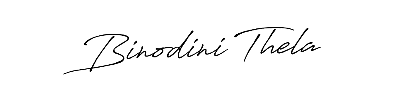 Once you've used our free online signature maker to create your best signature Antro_Vectra_Bolder style, it's time to enjoy all of the benefits that Binodini Thela name signing documents. Binodini Thela signature style 7 images and pictures png