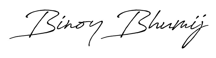 Download transparent PNG signature for name Binoy Bhumij styled with Antro_Vectra_Bolder font. Ready to paste directly into PDF and Word agreements. Binoy Bhumij signature style 7 images and pictures png