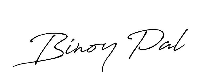 How to make Binoy Pal name signature. Use Antro_Vectra_Bolder style for creating short signs online. This is the latest handwritten sign. Binoy Pal signature style 7 images and pictures png