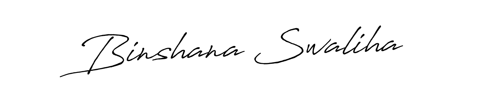 How to Draw Binshana Swaliha signature style? Antro_Vectra_Bolder is a latest design signature styles for name Binshana Swaliha. Binshana Swaliha signature style 7 images and pictures png