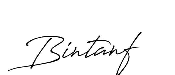 Design your own signature with our free online signature maker. With this signature software, you can create a handwritten (Antro_Vectra_Bolder) signature for name Bintanf. Bintanf signature style 7 images and pictures png