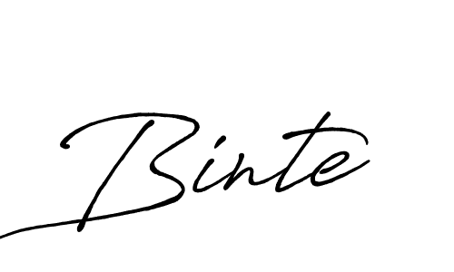 Also You can easily find your signature by using the search form. We will create Binte name handwritten signature images for you free of cost using Antro_Vectra_Bolder sign style. Binte signature style 7 images and pictures png