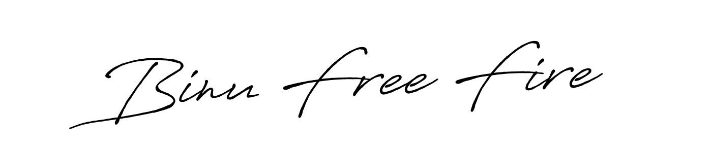 Create a beautiful signature design for name Binu Free Fire. With this signature (Antro_Vectra_Bolder) fonts, you can make a handwritten signature for free. Binu Free Fire signature style 7 images and pictures png