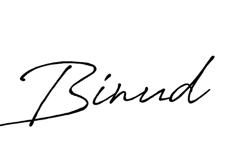 Design your own signature with our free online signature maker. With this signature software, you can create a handwritten (Antro_Vectra_Bolder) signature for name Binud. Binud signature style 7 images and pictures png