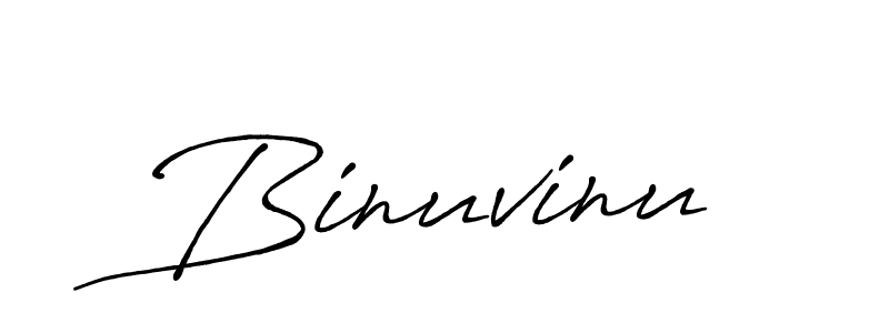 Also we have Binuvinu name is the best signature style. Create professional handwritten signature collection using Antro_Vectra_Bolder autograph style. Binuvinu signature style 7 images and pictures png