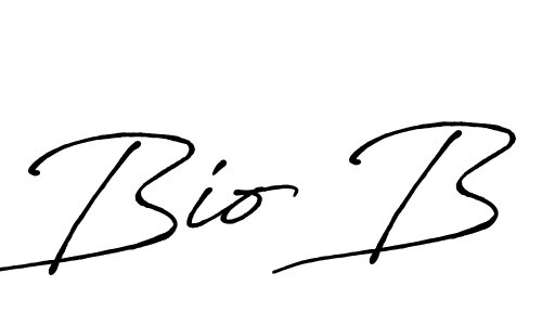 How to Draw Bio B signature style? Antro_Vectra_Bolder is a latest design signature styles for name Bio B. Bio B signature style 7 images and pictures png
