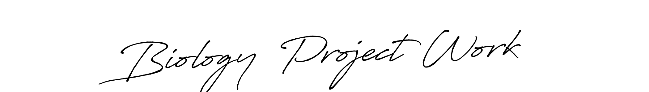 Check out images of Autograph of Biology  Project Work name. Actor Biology  Project Work Signature Style. Antro_Vectra_Bolder is a professional sign style online. Biology  Project Work signature style 7 images and pictures png