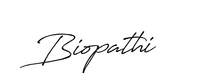 Design your own signature with our free online signature maker. With this signature software, you can create a handwritten (Antro_Vectra_Bolder) signature for name Biopathi. Biopathi signature style 7 images and pictures png