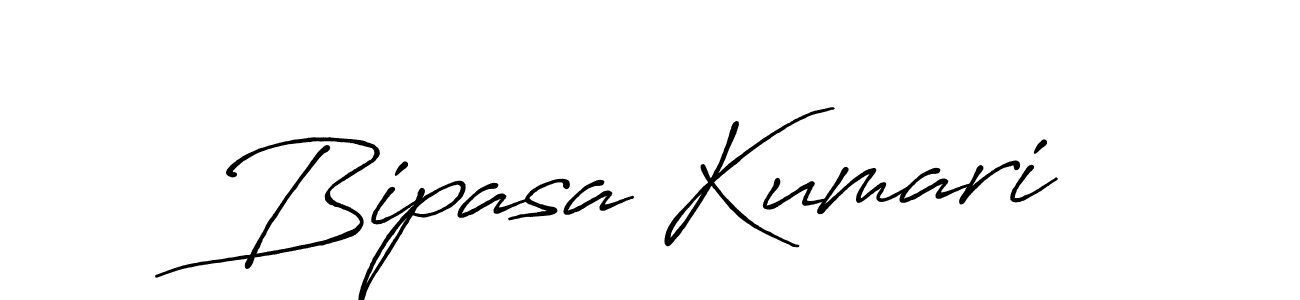 Create a beautiful signature design for name Bipasa Kumari. With this signature (Antro_Vectra_Bolder) fonts, you can make a handwritten signature for free. Bipasa Kumari signature style 7 images and pictures png